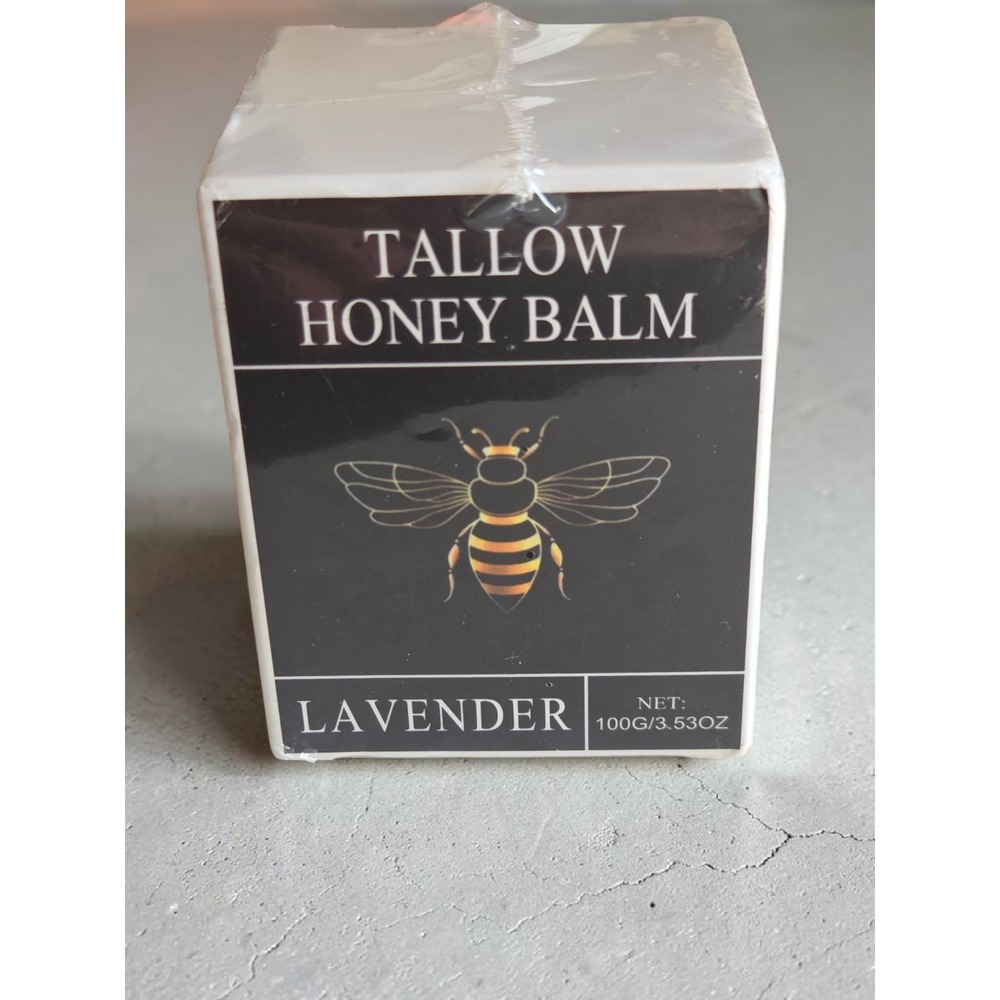 Tallow‎ Honey Balm Lavender 3.53 oz/100 g Face & Body Organic Sealed in Box